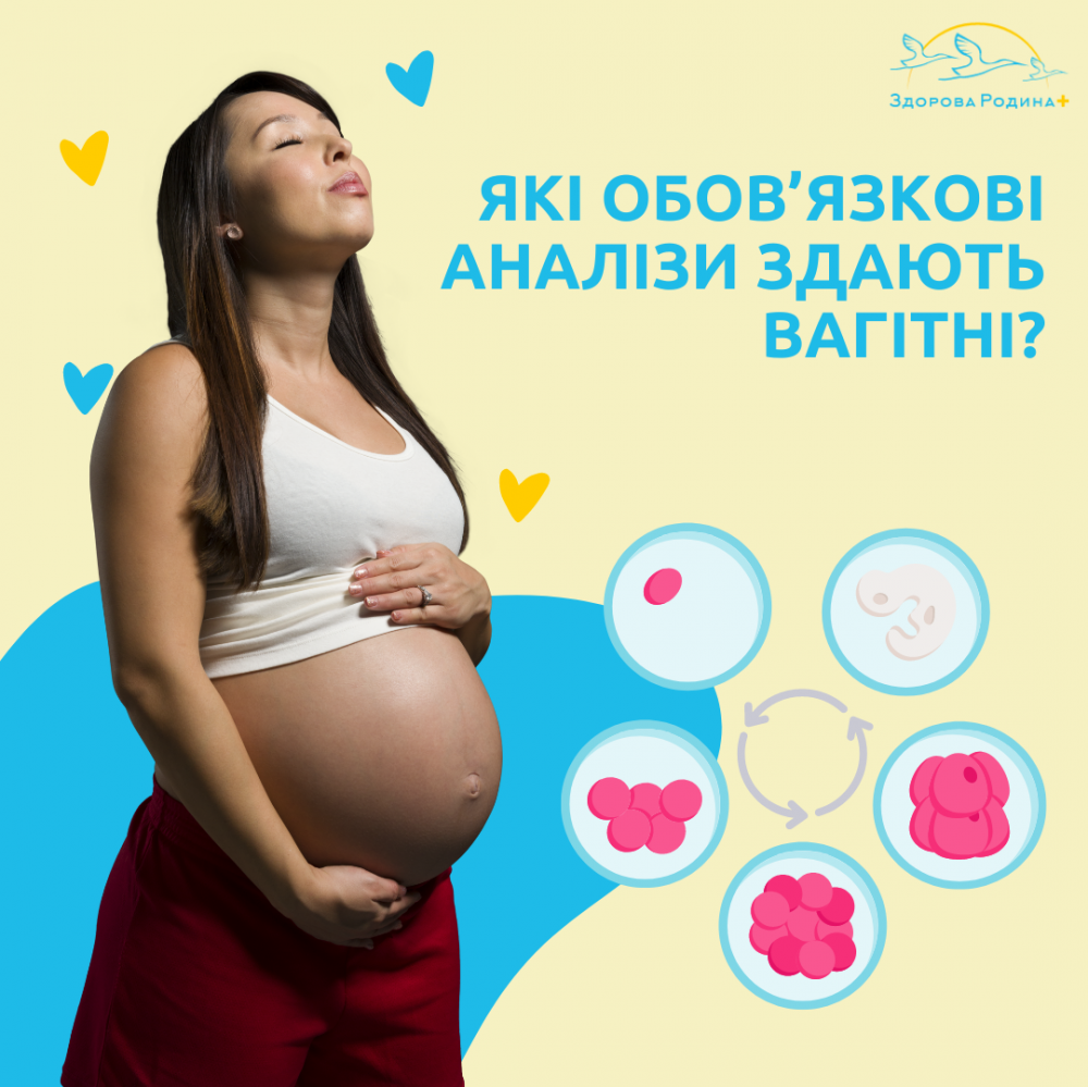 Які обов'язкові аналізи здають вагітні?